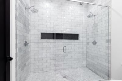 Natural Stone Tiles in Shower