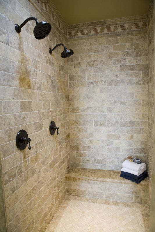 High-End Shower Renovation